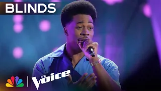 Nathan Chester Steals Hearts with Al Green's "Take Me to the River" | Voice Blind Auditions | NBC