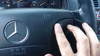 Cambiar hora W210 Mercedes Benz