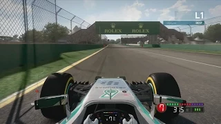 F1 2014 - Hot Lap around Albert Park, Melbourne (Time Trial)