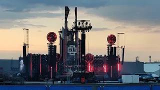 Rammstein-Deutschland Live testing in Prague 2022