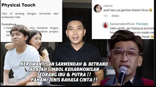 RUBEN ONSU GAK KUAT ?? KEROMANTISAN BETRAND & SARWENDAH BANYAK DISALAH ARTIKAN !!