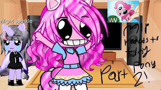 Mlp reacts to my tiny pony part 2{Read Description}￼