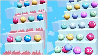 Ball Ladder 2048 - merge ball 2048 - Gameplay Walkthrough - Max Levels 41-50