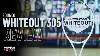 Solinco Whiteout 305 18x20 Tennis Racquet Review | Tennis Express