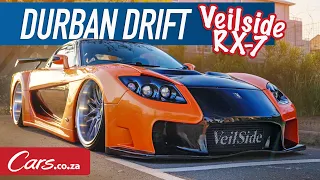 Veilside RX-7 Built in SA! Highly customised, big-turbo rotary screamer, riding on air