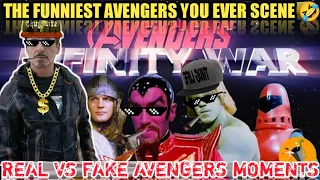 REAL VS FAKE AVENGERS 🤣 | THE FUNNIEST AVENGERS YOU EVER SCENE | OLD AVENGERS THUG LIFE | YTTRENDS