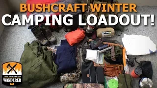 Bushcraft Winter Camping Loadout