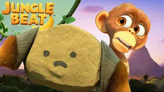 Sad Mr Stone | Jungle Beat: Munki & Trunk | Kids Animation 2023