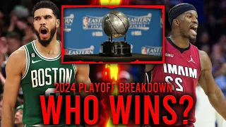 Who Will WIN! Boston Celtics vs Miami Heat 2024 Playoff Breakdown