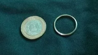 Como hacer un anillo con una moneda