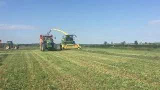 John Deere 8300 forage harvester