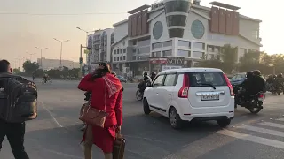 Indian Traffic Sound, Jaipur, Rajasthan | Date 27-12-2022