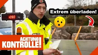 😳"Oha, da bin ich erstaunt!" 😲 Anhänger deutlich ÜBERLADEN! |1/2| Kabel Eins | Achtung Kontrolle