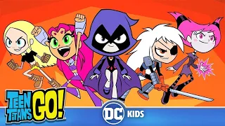 Teen Titans Go! En Español | ¡Noche de Chicas! | DC Kids