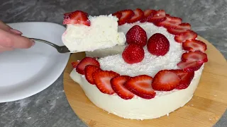 WITHOUT SUGAR and FLOUR! Only 100 calories per 100 g! Dessert WITHOUT BAKING