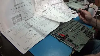 D.O.A. - 1979 Atari "Asteroids" PCB Repair  -  5/9/22