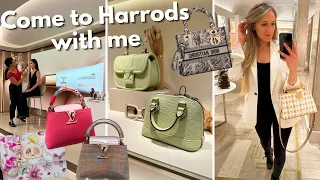 HARRODS LUXURY SHOPPING VLOG ft. Dior, Louis Vuitton & Hourglass beauty masterclass | Lesley Adina