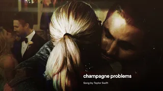 oliver and felicity | champagne problems