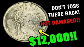 Prized $10,000++ State Quarter Error ! - Commonly Mistaken As Damaged!
