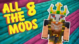 All The Mods 8 Ep. 22 Apotheosis OP Armor Upgrades