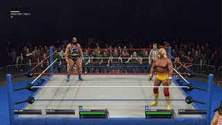 WWE 2K23_SSlam 90 Hulk Hogan vs Earthquake 🔥🔥🔥