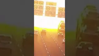 Large fireball on highway in China after truck explodes | USA TODAY #Shorts