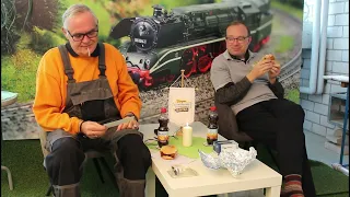 Film 39 Märklin H0, Eisenbähnle Mobil bei Andreas, viele neue Baufortschritte + Drehscheibe