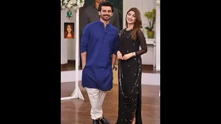 Kinza Hashmi with Co actor Fahad Sheikh Pakistani drama Actor #shorts #viral