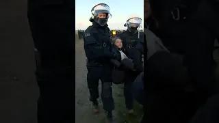 Greta Thunberg Detained by German Police During Coal Mine Protest
