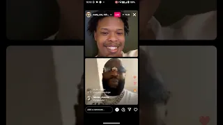 Nasty C & Rick Ross on Instagram live ,Collab album