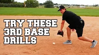 BEST Baseball Infield Drills For THIRD BASEMAN!