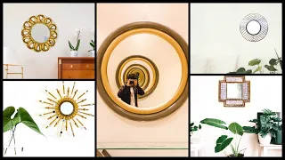 4 New Mirror Wall Decor Ideas|Home Decorating Ideas|gadac diy|room decor|handmade crafts|diy crafts