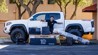 Spent $5,000 on Protection, Storage and Sound System for the Toyota Tacoma