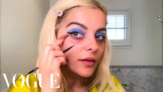 Bebe Rexha’s Dark Circles Solution & Guide to Blue Eyeshadow | Beauty Secrets | Vogue