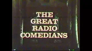 The Great Radio Comedians - PBS Doc with Jack Benny, George Burns, Edgar Bergen (5/11/72)