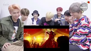 bts reaction to Bollywood song o saki saki song nora fatehi