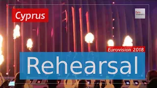 Eleni Foureira - Fuego - Eurovision 2018 Cyprus (Rehearsal)