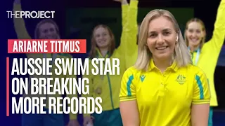 Australian Swim Star, Ariarne Titmus, On Breaking More Records At The Commonwealth Games