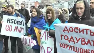 Митинг за отставку генпрокурора перерос в потасовку