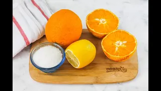 Компот из апельсина и лимона