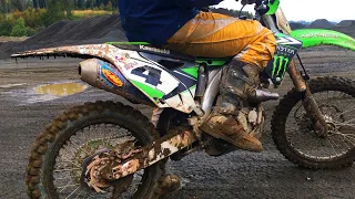 Kawasaki KX450F - FMF 4.1 Megabomb ❎ REV LIMITER ❎ Exhaust SOUND!