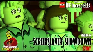 Lego The Incredibles: Chapter 6 / Screenslaver Showdown STORY - HTG