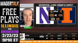 College Basketball Predictions and Picks Tonight | Illinois vs Northwestern Betting Advice Feb 23