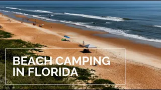 BEACH CAMPING in FLORIDA | Ormond Beach | Florida Beaches | Coral Sands RV Resort