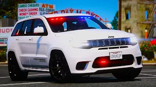 The Upgraded Police Trackhawk In GTA 5 RP | Diverse Roleplay DVRP