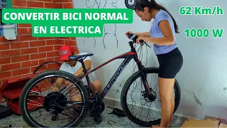 CONVERTIR Bicicleta NORMAL en ELECTRICA