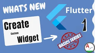 Flutter : Create a custom widget | Part 1 | amplifyabhi