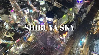 【vlog】2022東京観光おすすめ│渋谷スカイで絶景を楽しむ🎈有料エリアも紹介！