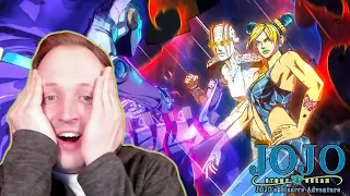 THE CALLBACKS!! JoJo's Bizarre Adventure Stone Ocean OP 2 Reaction! "Heaven's Falling Down" by sana