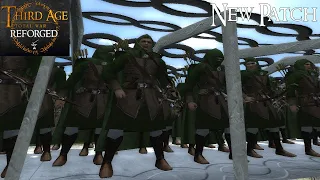 THRANDUILS HALLS, THE ELVENKINGS THRONE (Siege Battle) - Third Age: Total War (Reforged)